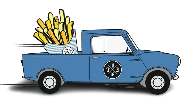 Le food truck illustré du Rond-Point, sandwicherie à Briançon